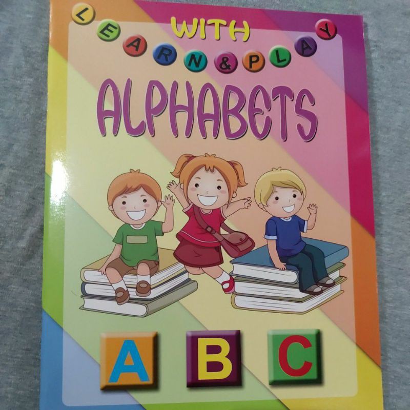 Jual BUKU LEARN WITH ALPHABETS - LATIHAN MENULIS HURUF | Shopee Indonesia