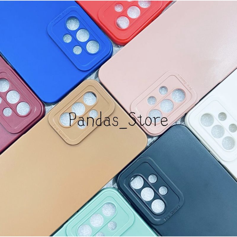 Softcase Pro Camera Samsung A23 Candy Case Full Color 3D Silikon TPU