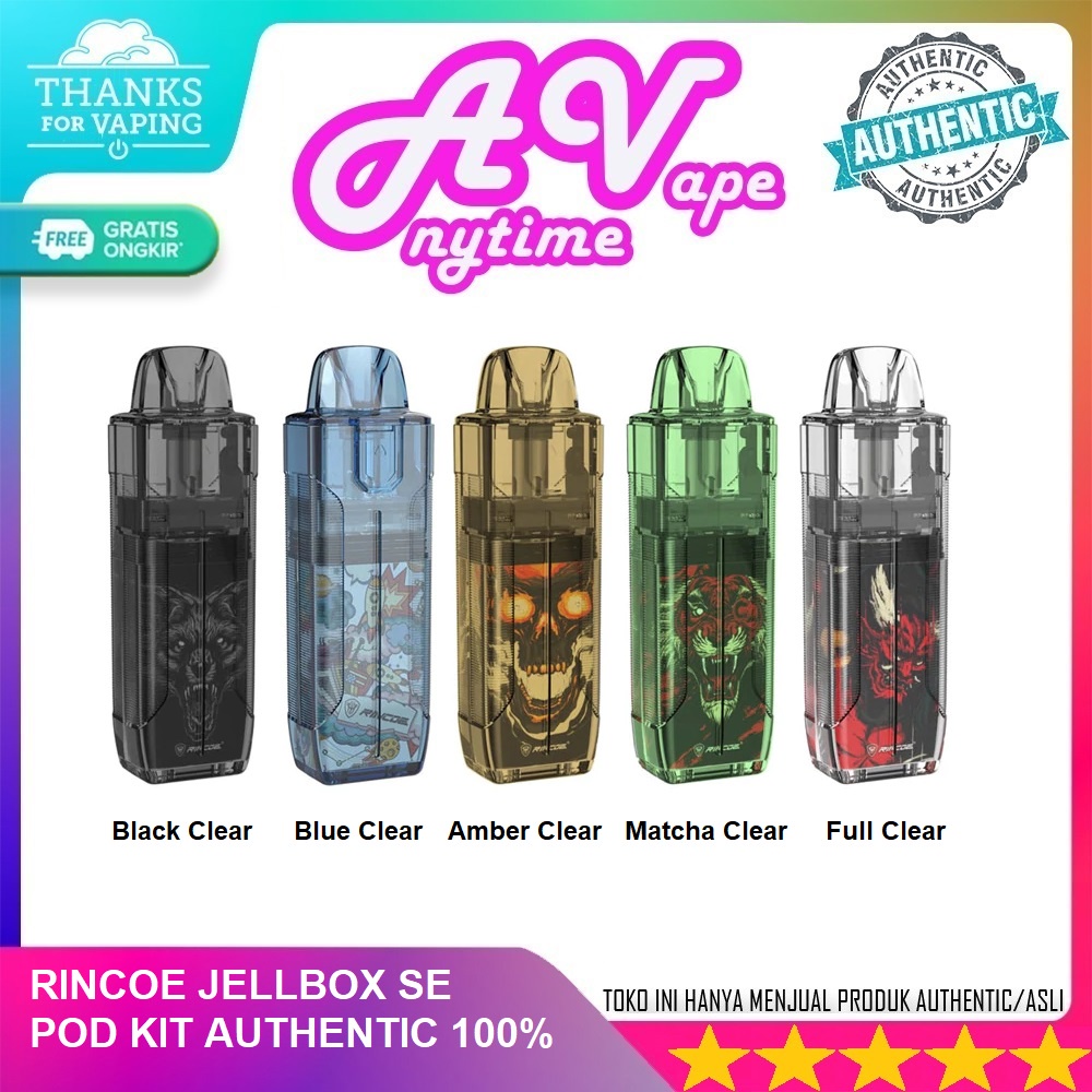 LOSTVAPE JELLYBOX SE POD KIT AUTHENTIC