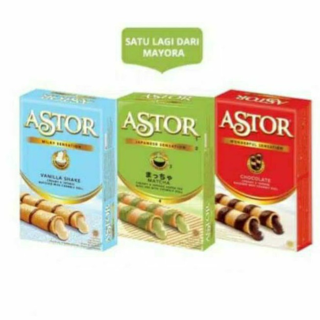 

ROMA Astor Box 40 gr Coklat/Vanilla/Matcha