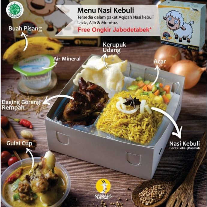 

Nasi Kebuli DOKA BETINA LAZIZ (beras Lokal) ---Termurah---