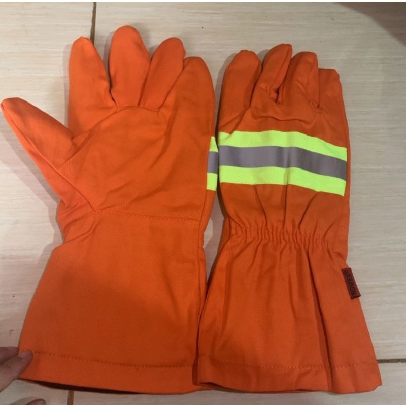 Baju Setelan Pemadam Kebakaran Orange Bahan Berkualitas - Firefighter Suit Murah