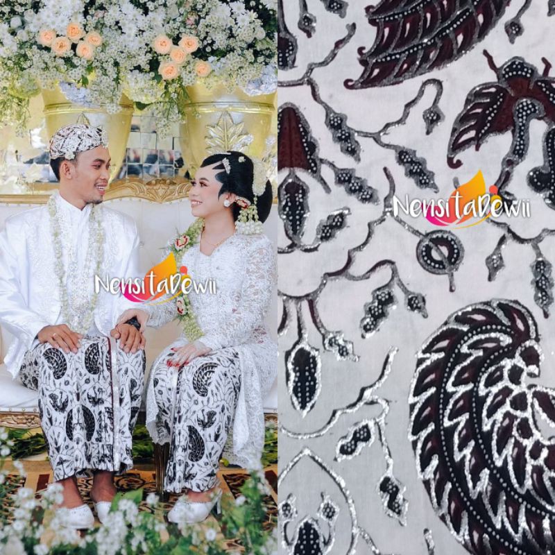 Jarik Pengantin Instan Isi 2 / Langsung Pakai, Motif Sidoasih Kecil