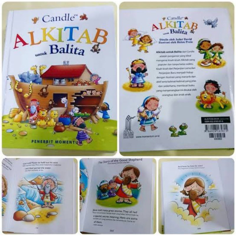 Dijamin Original + Segel !! ALKITAB Anak BALITA / Kids Bible Candle / Alkitab Bergambar mainan anak-3