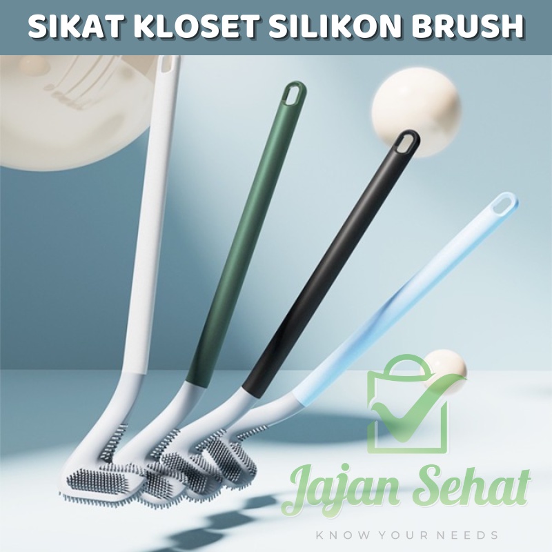 Sikat Kloset Silikon Brush Sikat WC Silikon Sikat Pembersih Toilet