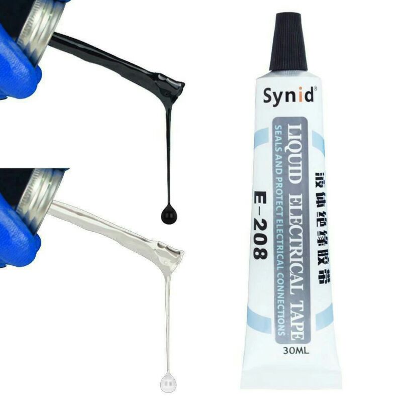 Synid Lem Kabel Listrik Insulating High Temperature Sealing Glue 30ml E208