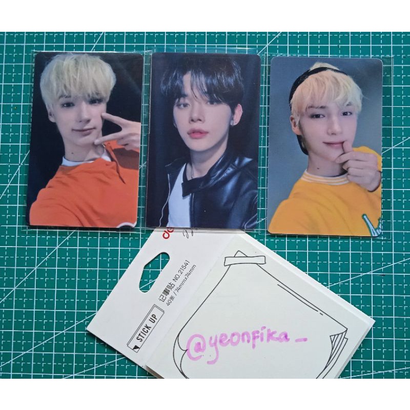 Lucky draw FOE M2U Yeonjun SW PWS Hueningkai Fight or Escape