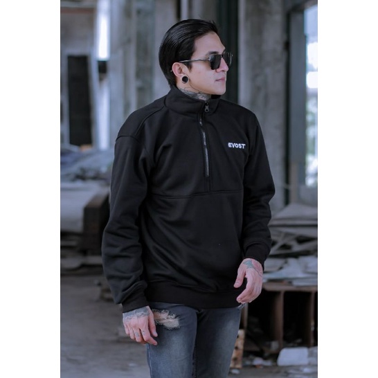 Turtleneck Bahan Fleece Gramasi Tebal | Jaket Fleece Pria /Cowok Kekinian Terbaru!