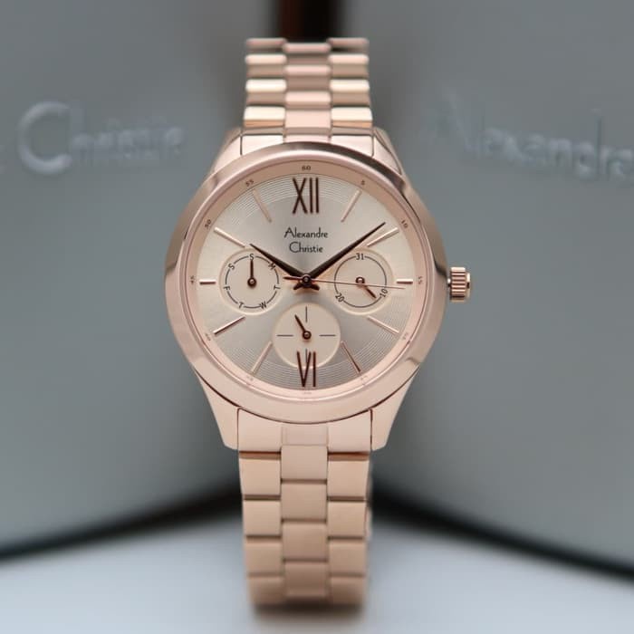 Alexandre Christie AC 2796 /AC 2796BF RoseGold Original & Garansi
