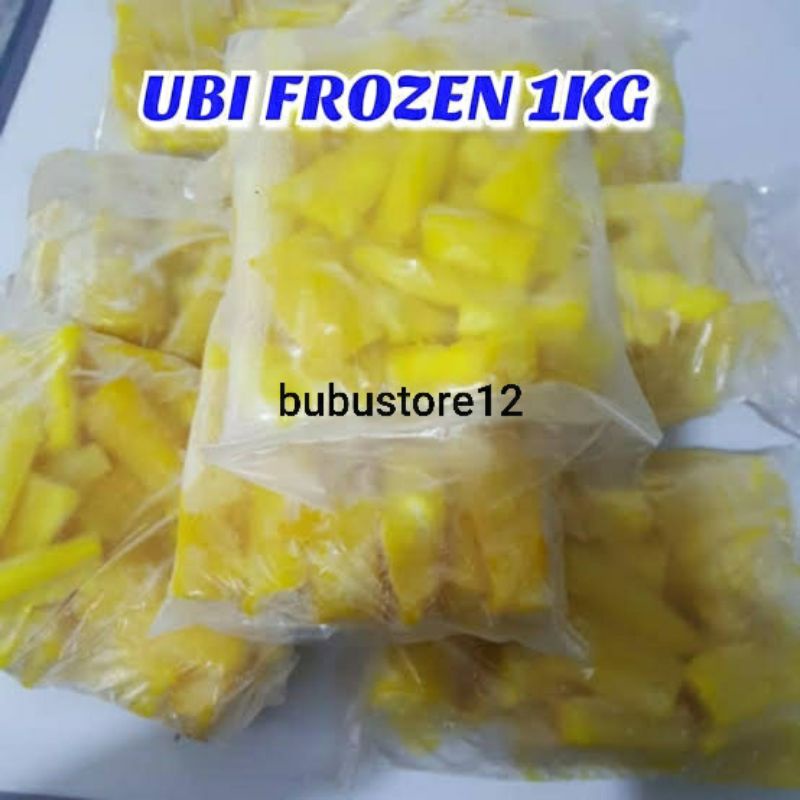 

UBI SINGKONG FROZEN TINGGAL GORENG 1KG/UBI SINGKONG ENAK MURAH