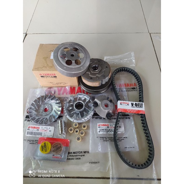 COD, FULL SET PAKET CVT YAMAHA MIO SPORTY, MIO SMILE, SOUL KARBU,KODE 5TL