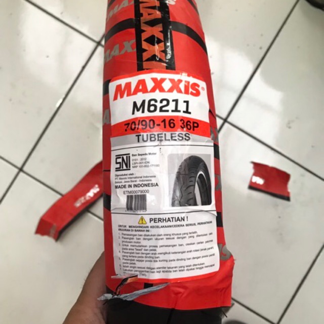 Ban Maxxis 70/90-16 6211 Ban Skywave Nuvo depan
