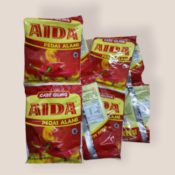 

CABE GILING AIDA SACHET 25 Gr