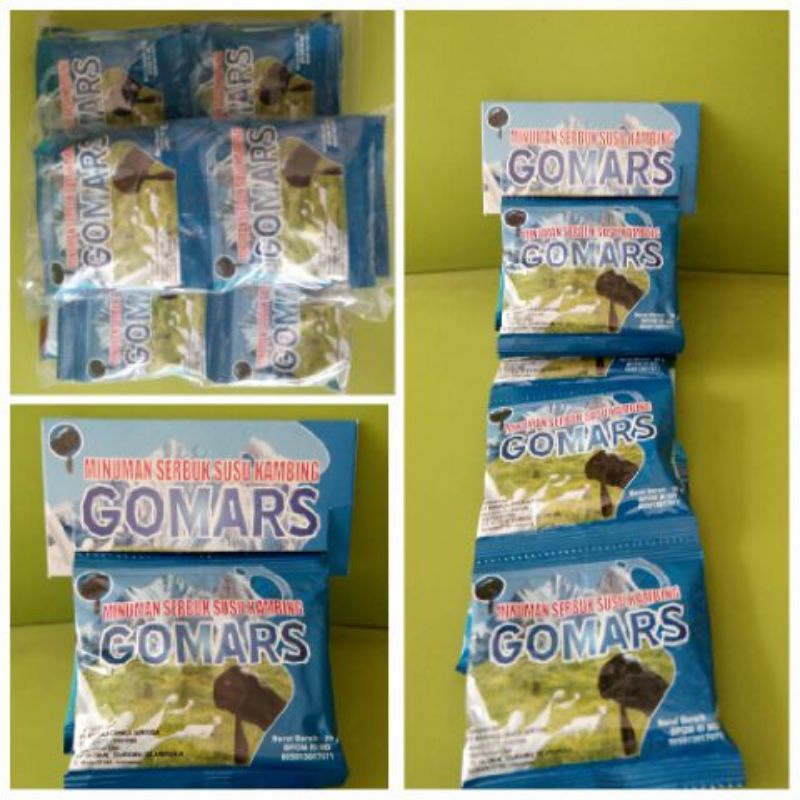 

Susu Kambing Bubuk Sachet Gomars Jaminan 100% Produk Asli