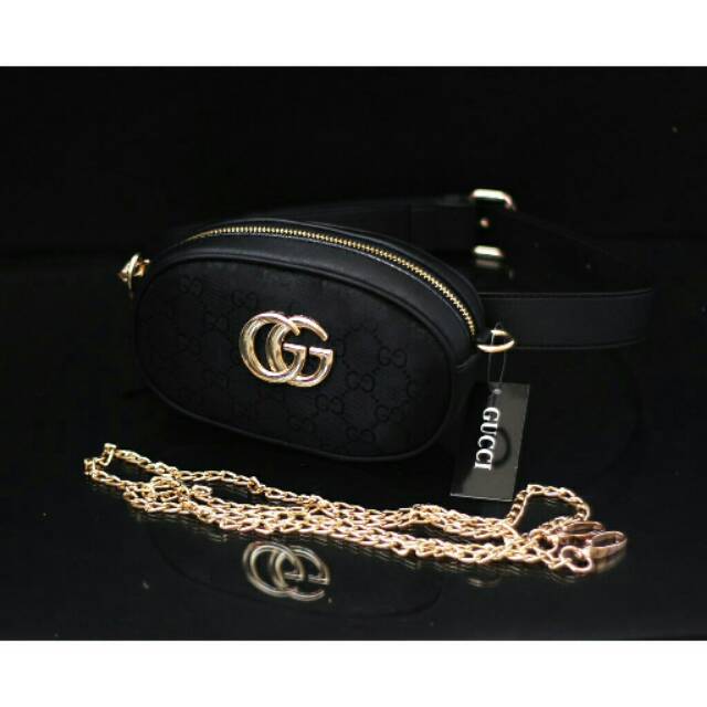 GUCCI BELT NAGITA 3IN1 KANVAS. Tas GUCCI NAGITA