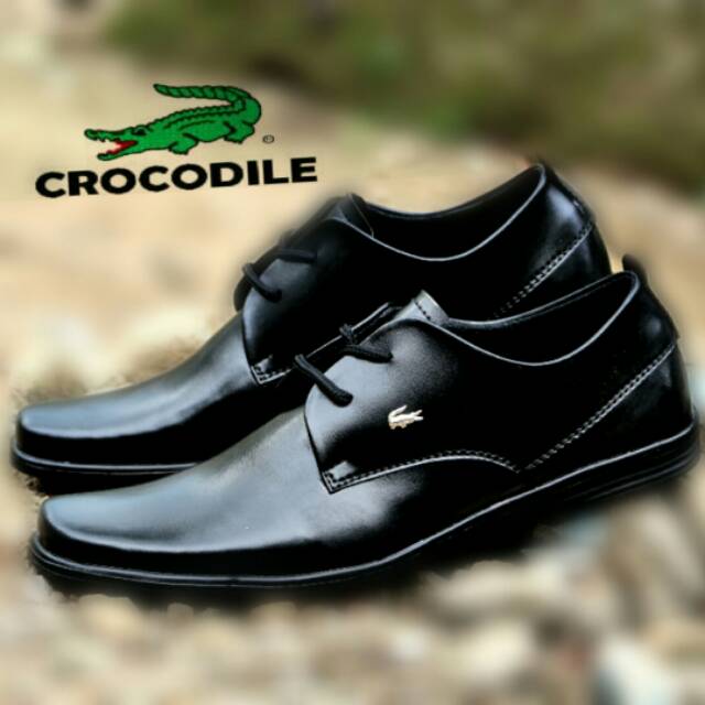 BEST SELLER / SEPATU PRIA CROCODILE PANTOPEL TALI HITAM