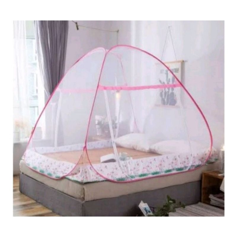 Kelambu Tenda Kelambu Lipat JUMBO Dan ORIGINAL 200 x 200 Anti nyamuk serangga kelambu tidur