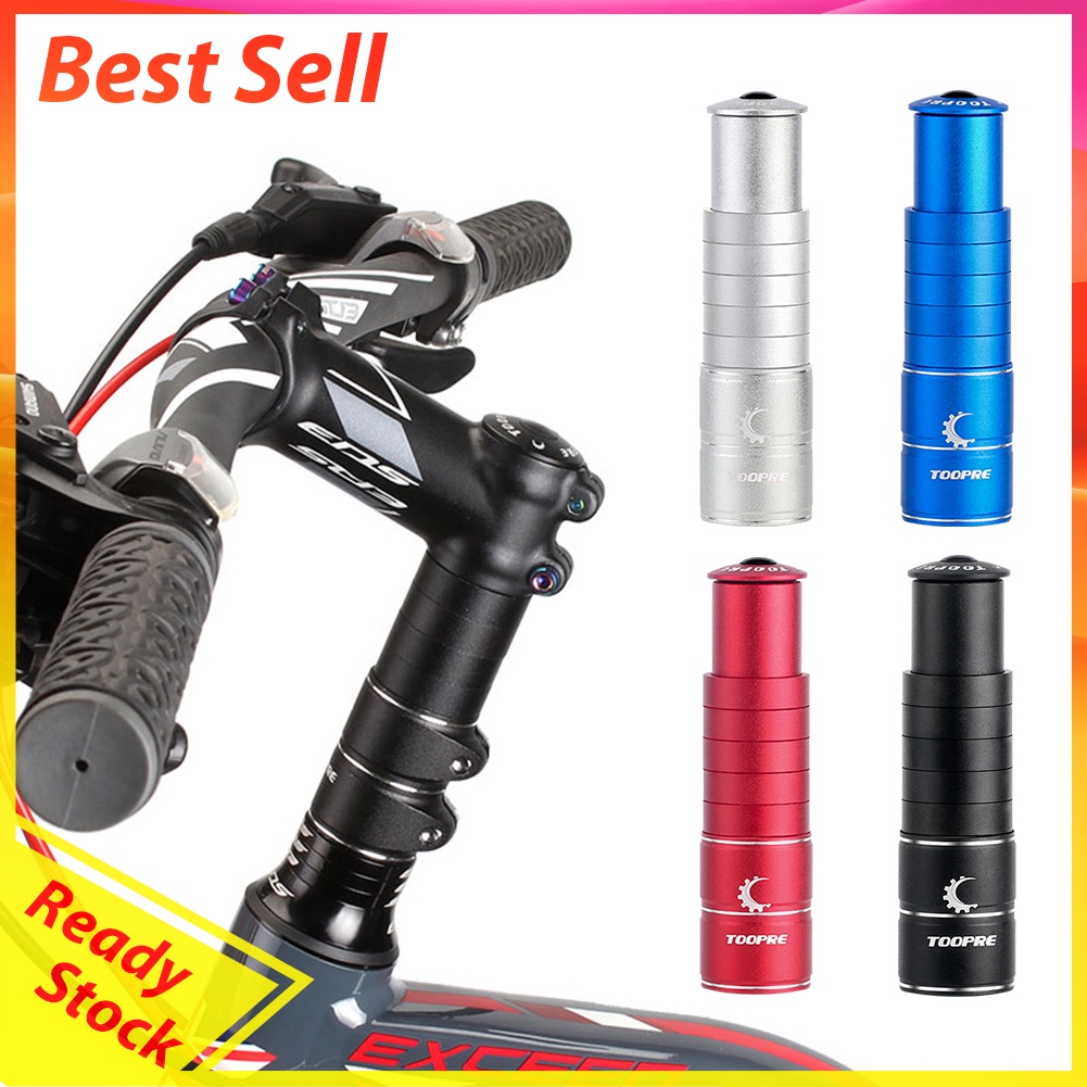 MTB Bike Handlebar Fork Stem Riser Adjustable Bicycle Stem Extender Adaptor