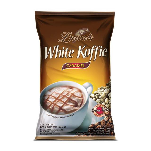 Kopi Luwak Rasa Caramel White Koffie All Varian #ABA