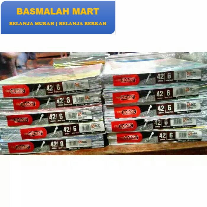 

Buku tulis big boss 42 lembar Murah Berkualitas