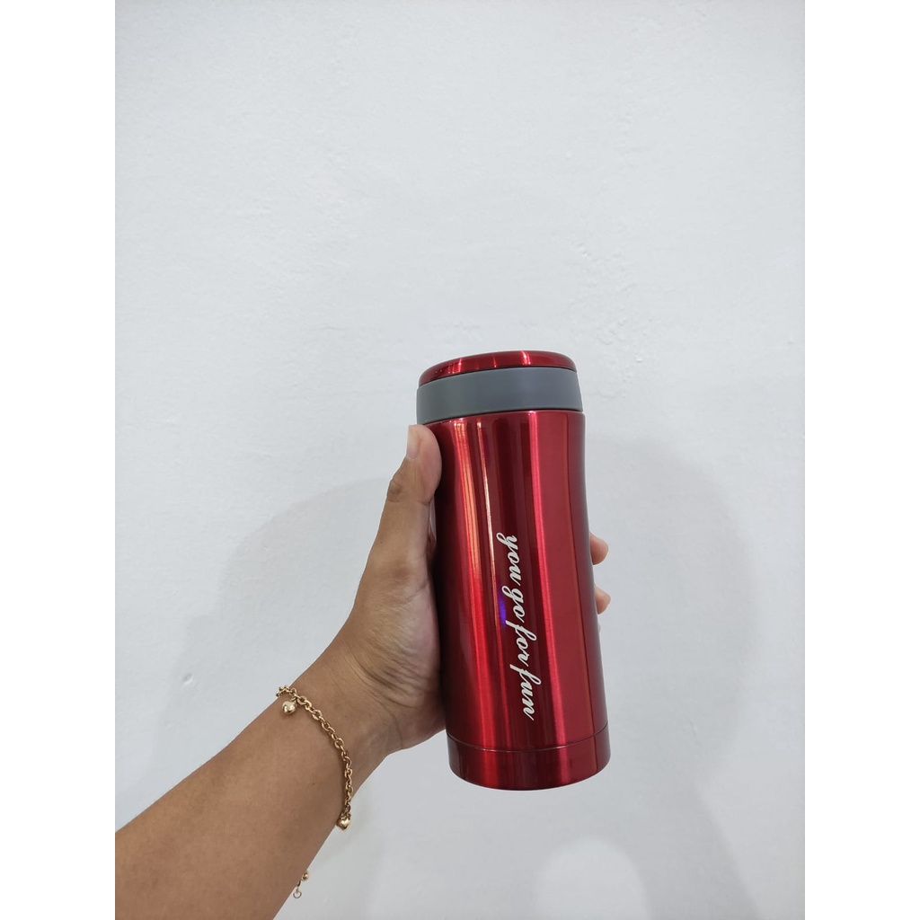 Termos Air Panas stainless Vacuum Flask Botol 350ml