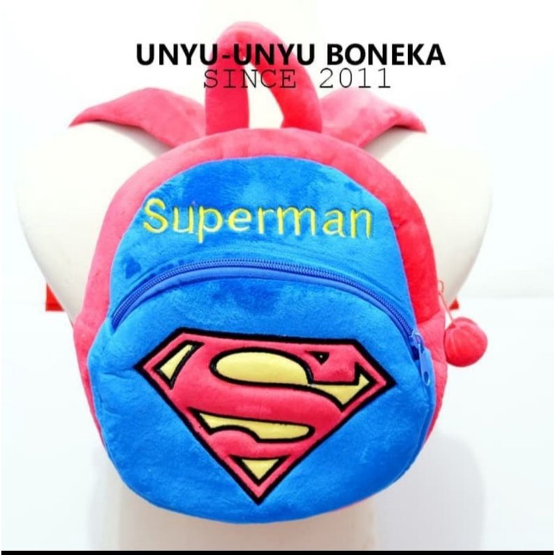 tas ransel import baby kids batman spiderman superman ironman kapten kado ultah