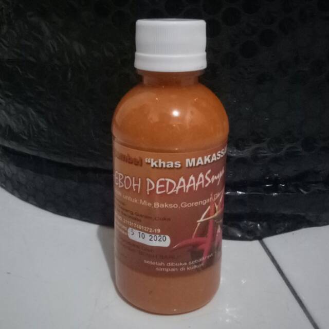 

Sambal khas makasar 220ml / sambal makasar
