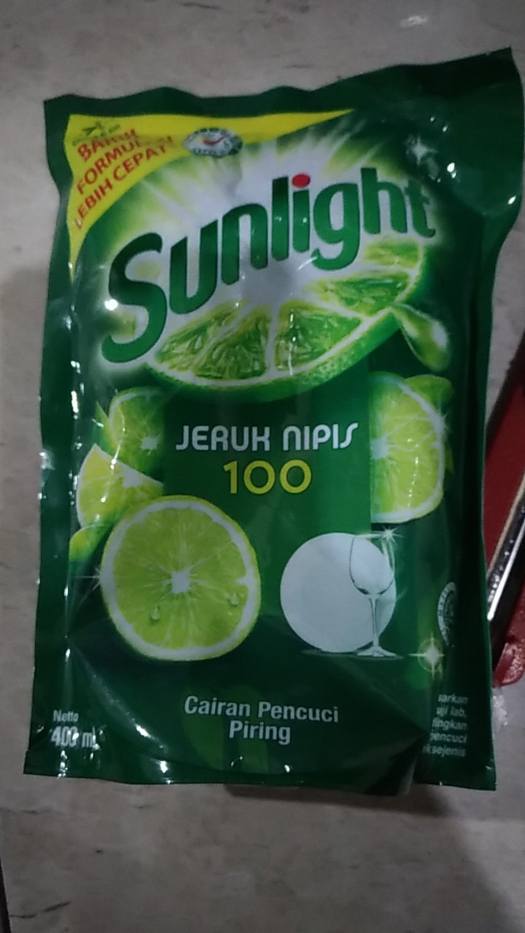 Sunlight Jeruk Mipis Cairan Pencuci Piring 400ml