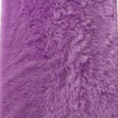 SAJADAH ANAK KARPET BULU RASFUR PREMIUM 55 X100 CM TEBAL HALUS RASFUR AMBAL SHALAT-UNGU MUDA