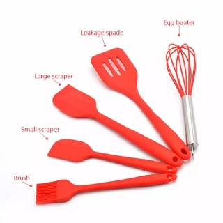 Ykn spatula silicone sutil alat  masak silikon untuk  