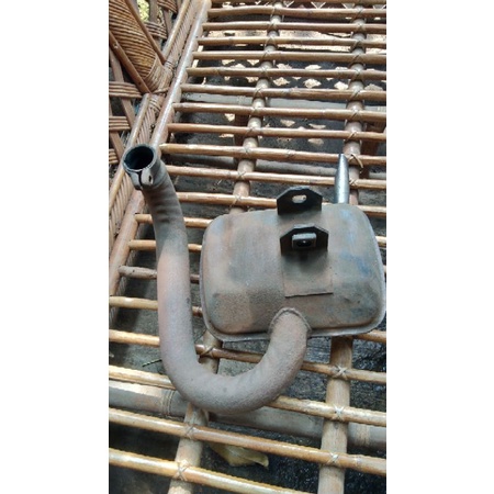 Knalpot vespa Dgm kerut