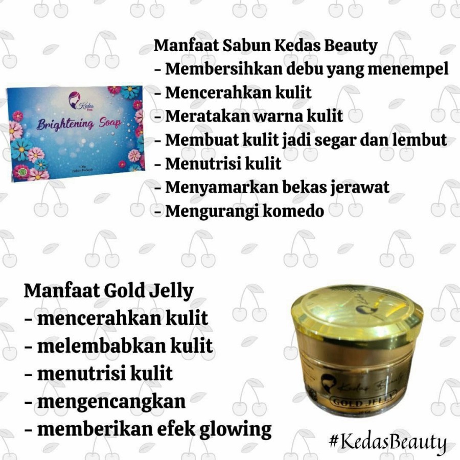 KEDAS BEAUTY ALL PRODUK BODY SERUM WHITENING BODY SCRUB KEDAS BEAUTY SOAP-2