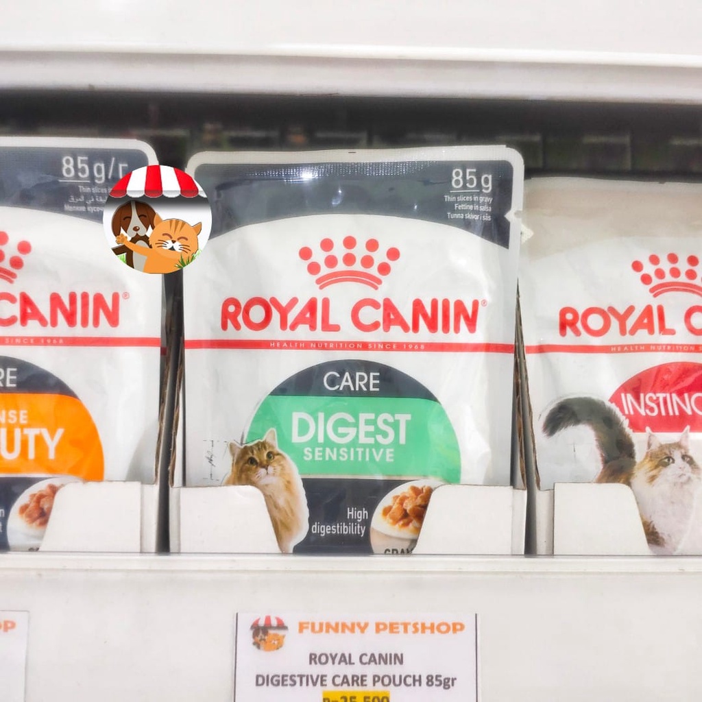 Royal Canin Digestive Care in gravy Pouch 85gr - Makanan Kucing