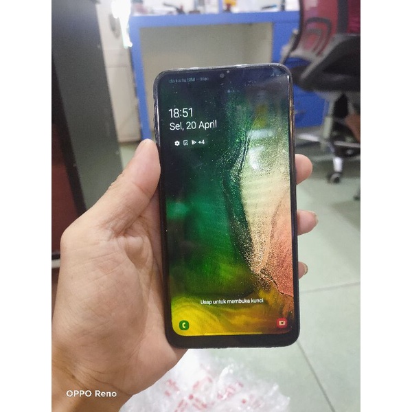 SAMSUNG A10 MINUS LCD MESIN SAMSUNG A10 NORMAL FULL UNIT SAMSUNG A10 BEKAS NORMAL MINUS LCD