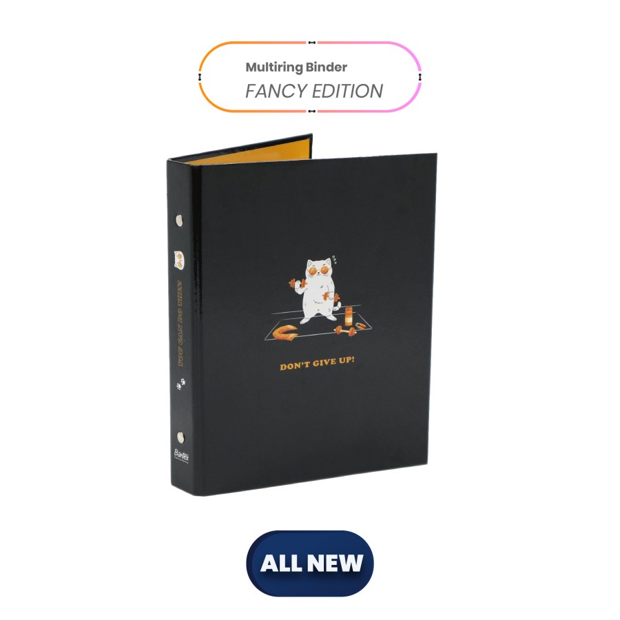 

TBMO BINDER A5 FANCY EXERCISE CAT BANTEX 1329 52 --
