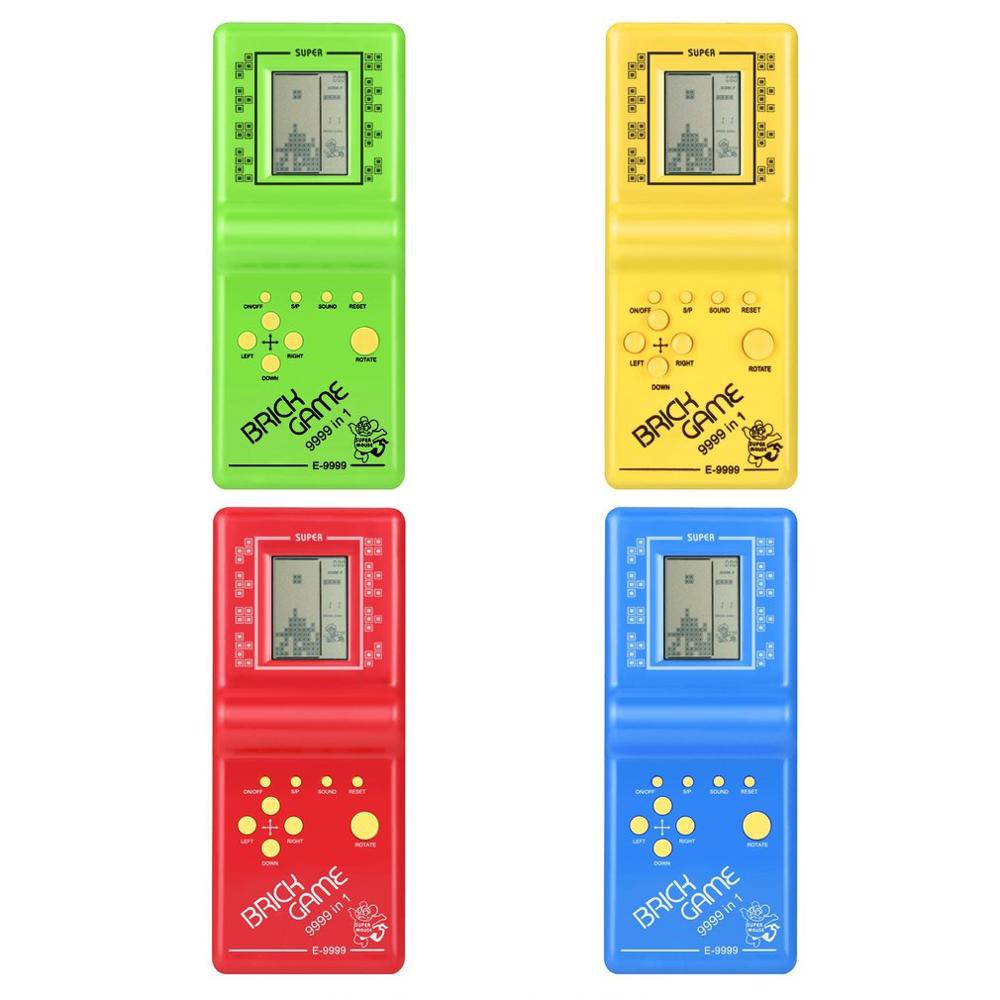 Mainan Anak Mainan Jadul Gameboy Tetris 9999 In 1 Gamebot Brick Game Gimbot Tetris Gembot Permainan 90an-4