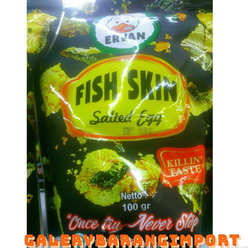 

FISH SKIN SALTED EGG IMPORT