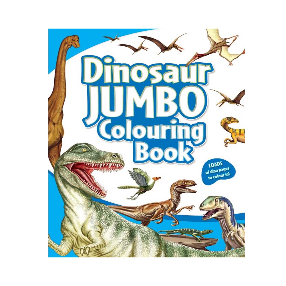 Dinosaur Jumbo Colouring Book