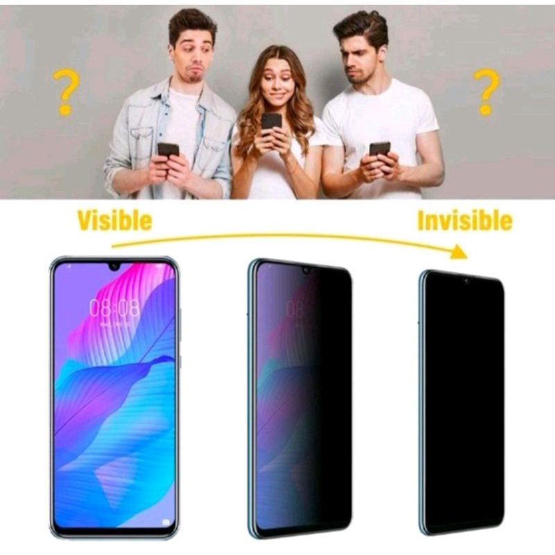 Tempered Glass Ceramic Anti Spy Infinix smart 4 / smart 6 / Hot 8 / Hot 9 play / Hot 10 play / Hot 11 / Hot 10 play TEMPERED GLASS CERAMIC