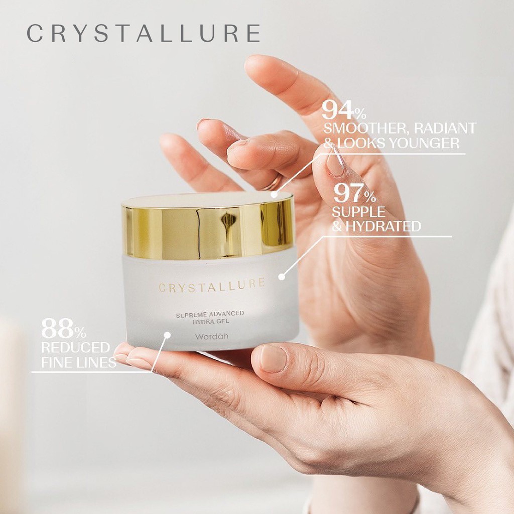 WARDAH Crystallure Superme Advance Hydra Gel 50gr