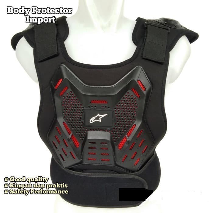 Rompi Body Protector motor cross trail motocross touring bikers alpinstars cross rider