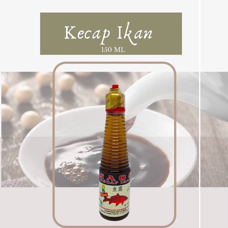 

Kecap Ikan | Cap Bunga Matahari (135ML) | Halal 100%