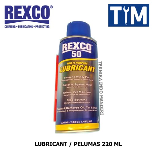 REXCO 50 Pelumas / Lubricant 220 ML / Minyak Anti Karat