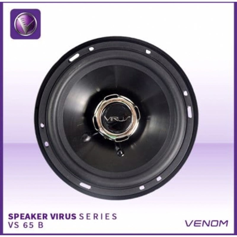 HOT PROMO!!! Speaker Splite Venom Type VIRUS VS65B - Bonus Ring Kayu