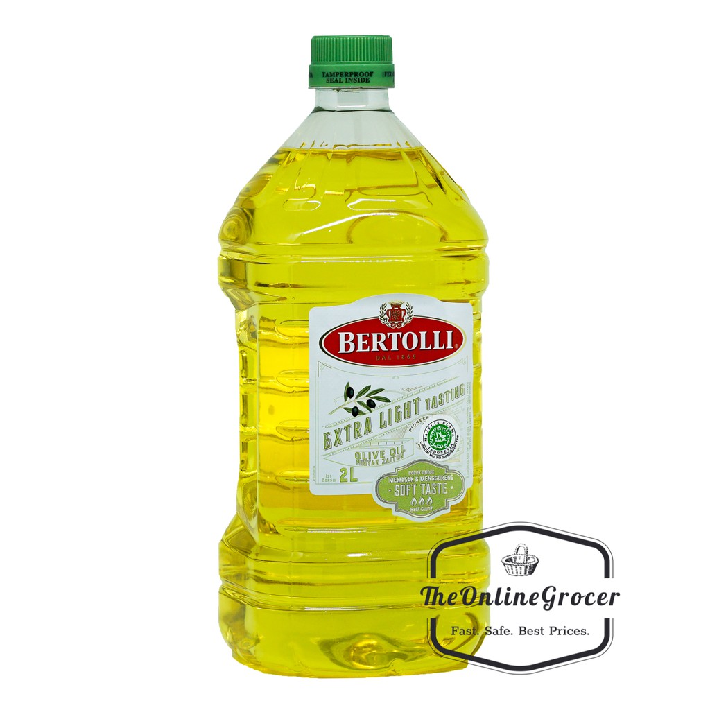 Bertolli Extra Light Olive Oil 2L - Minyak Zaitun Extra Light