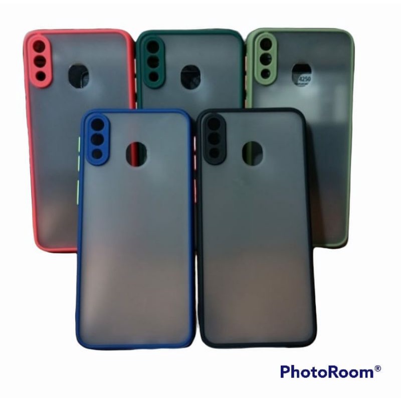 Case Samsung Galaxy M20 Hybrid Hardcase Transparan Aero