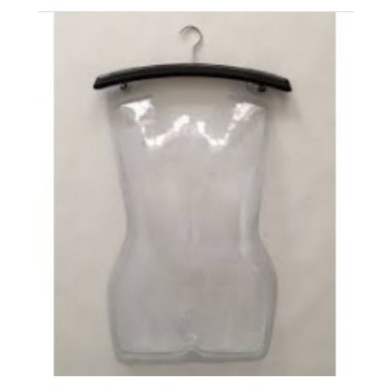 Hanger Gantung Bodi Gantung Mika Body Dinding Hanger Body Gantung Mika Bening Display