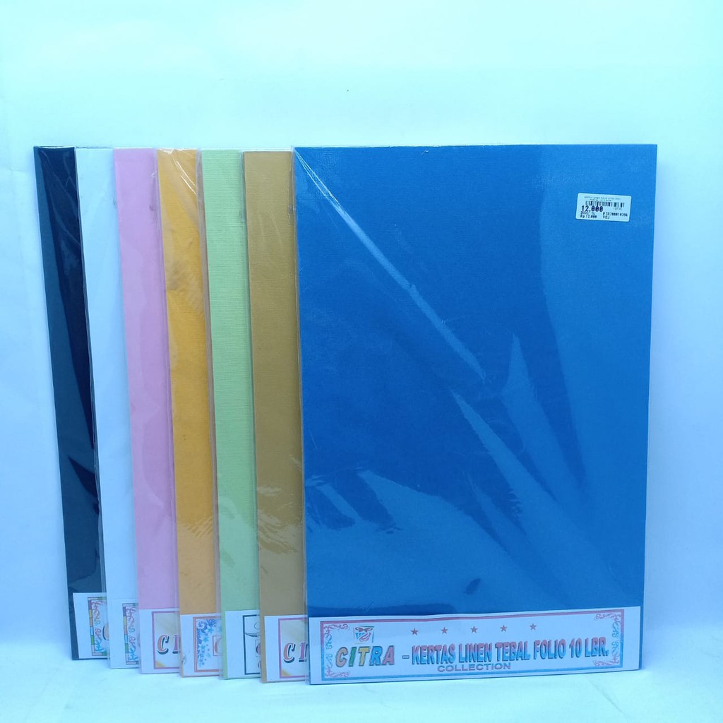

KERTAS PRINT LINEN UKURAN FOLIO/F4 CITRA PERPAK (ISI 10 LEMBAR)
