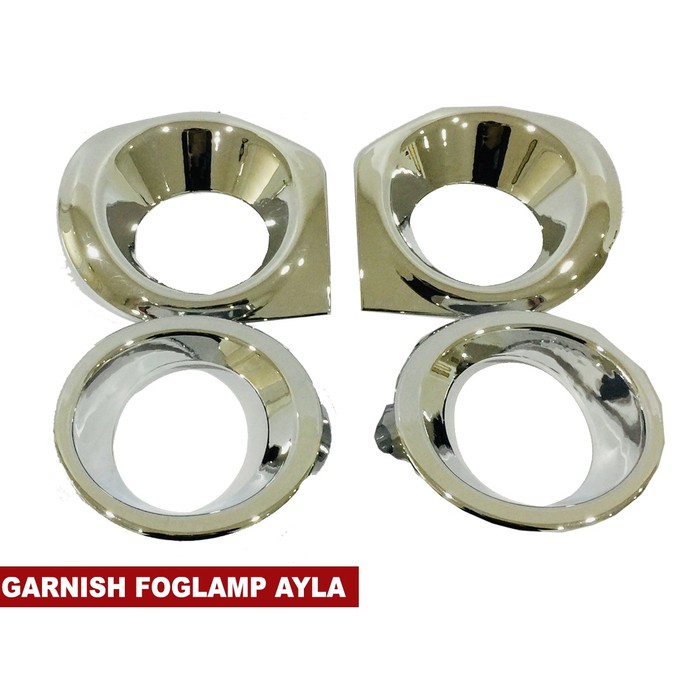 KROM/ CHROME GARNIS LAMPU KABUT TOYOTA AVANZA VELOZ 2019 - ON