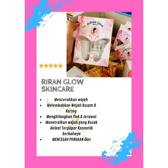 Riran glow (kemasan premium ) BPOM